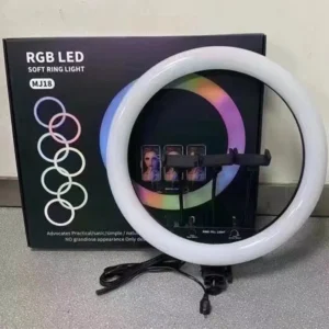 RGB Led Soft Ring Light MJ18