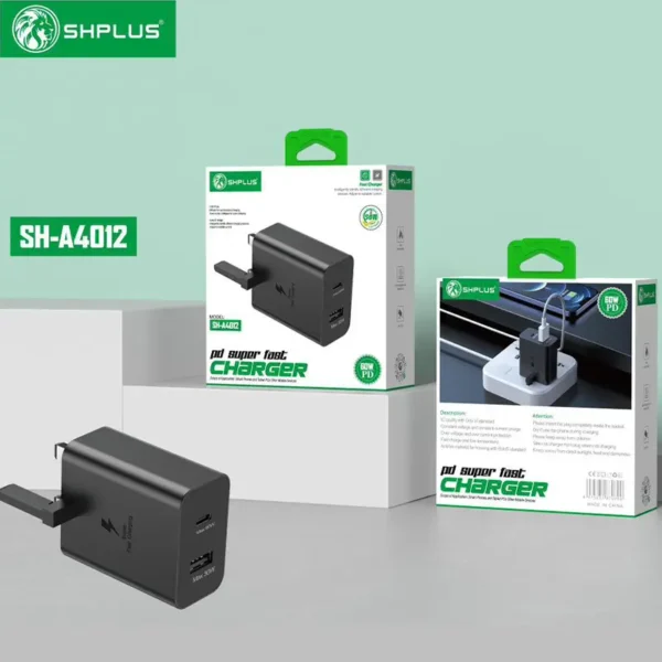 SHPLUS-SH-A4012-PD-Super-Fast-Charger