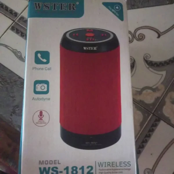 WSTER Wireless Speaker WS-1812